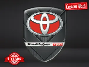 Toyota Adesivi Vinile Auto su Misura Resistenti Corsa Robusti